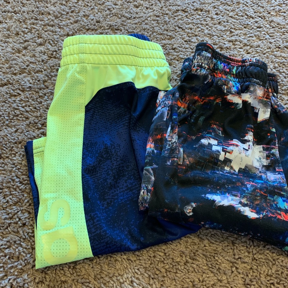 2 pairs of athletic shorts